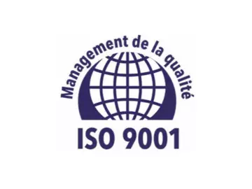 Site industriel certifié ISO 9001